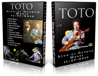 Artwork Cover of Toto 2010-07-11 DVD Weert Proshot