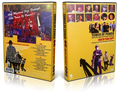 Artwork Cover of Tower of Power 2006-07-12 DVD Montreux Proshot
