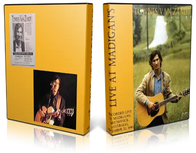 Artwork Cover of Townes Van Zandt 1990-09-22 DVD Melbourne Audience