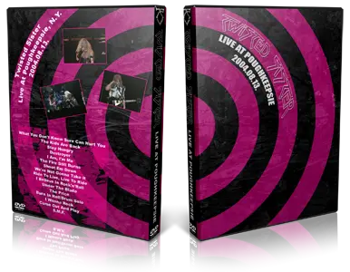 Artwork Cover of Twisted Sister 2004-08-13 DVD Poughkeepsie Audience