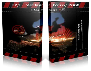 Artwork Cover of U2 2005-06-27 DVD Dublin Audience