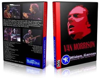 Artwork Cover of Van Morrison 1984-01-26 DVD Cannes Proshot