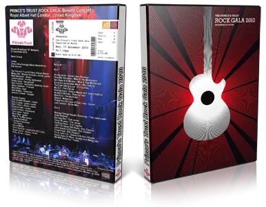 Artwork Cover of Various Artists Compilation DVD Princes Trust Rock Gala Proshot