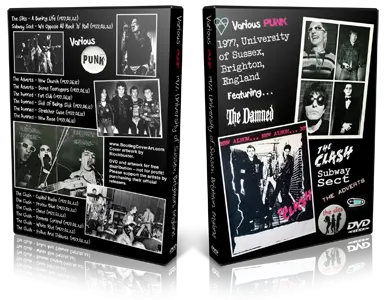 Artwork Cover of Various Artists Compilation DVD Various Punk Proshot