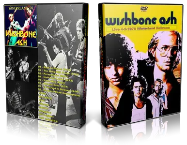 Artwork Cover of Wishbone Ash 1976-04-02 DVD San Francisco Proshot