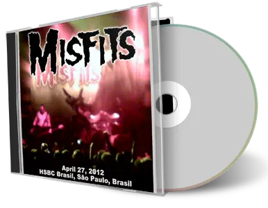 Artwork Cover of Misfits 2012-04-27 CD Sao Paulo Audience