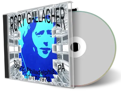 Artwork Cover of Rory Gallagher 1978-11-17 CD Philadelphia Soundboard