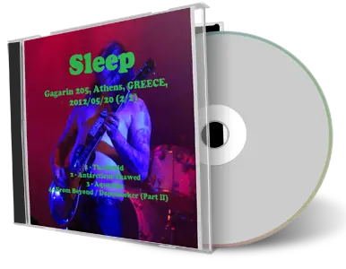Artwork Cover of Sleep 2012-05-20 CD Athens Audience