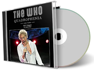 Artwork Cover of The Who 2013-06-12 CD Glasgow Audience