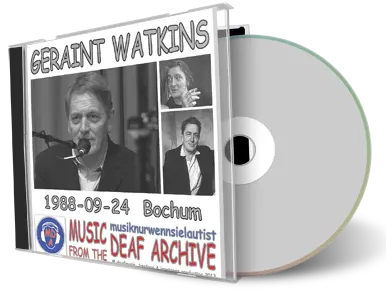 Artwork Cover of Geraint Watkins 1988-09-24 CD Bochum Soundboard