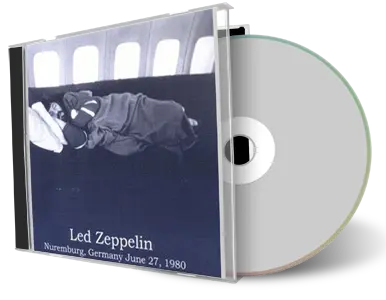 Artwork Cover of Led Zeppelin 1980-06-27 CD Nuremberg Soundboard