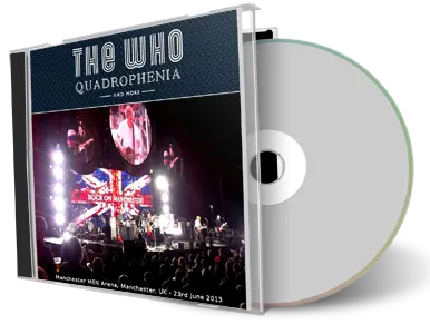 Artwork Cover of The Who 2013-06-23 CD Manchester Audience