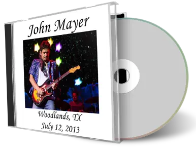 Artwork Cover of John Mayer 2013-07-12 CD Woodlands Audience