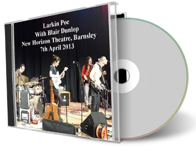 Artwork Cover of Larkin Poe 2013-04-07 CD Barnsley Audience