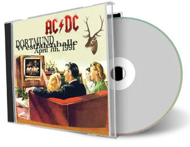 Artwork Cover of ACDC 1991-04-07 CD Dortmund Audience