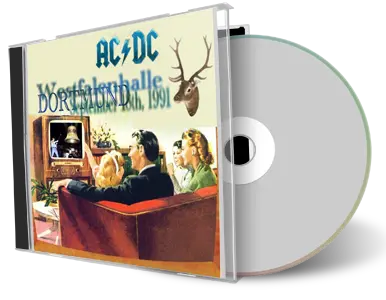 Artwork Cover of ACDC 1991-09-18 CD Dortmund Audience