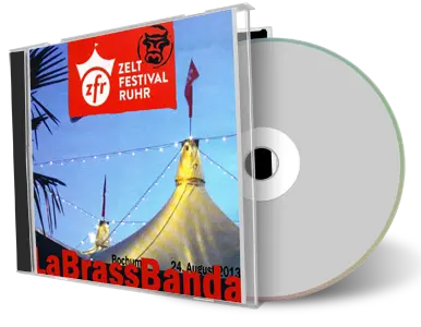 Artwork Cover of LaBrassBanda 2013-08-24 CD Bochum Audience