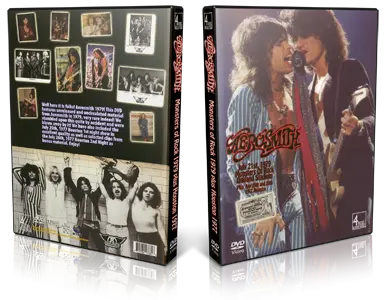 Artwork Cover of Aerosmith 1979-07-21 DVD Oakland Proshot