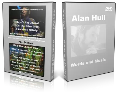 Artwork Cover of Alan Hull Compilation DVD Live Performances and Interviews 1983-1984 Proshot