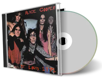 Artwork Cover of Alice Cooper 1971-12-17 CD St Louis Soundboard