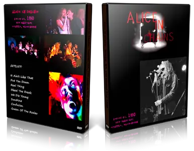 Artwork Cover of Alice In Chains 1990-08-21 DVD Seattle Audience
