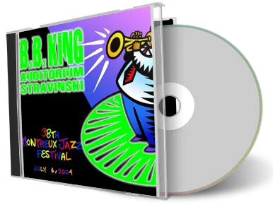 Artwork Cover of BB King 2004-07-06 CD Montreux Soundboard