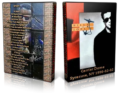 Artwork Cover of Billy Joel 1990-02-02 DVD Syracuse Proshot