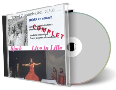 Artwork Cover of Bjork 2001-09-21 CD Le Colisee Audience