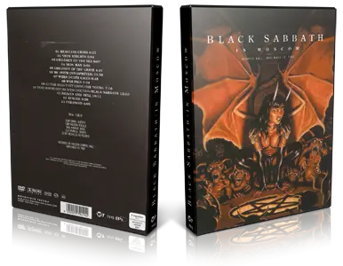 Artwork Cover of Black Sabbath 1989-11-19 DVD Moscow Proshot