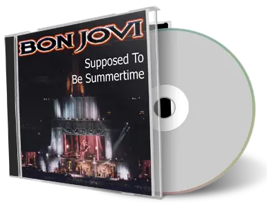 Artwork Cover of Bon Jovi 2001-06-08 CD Glasgow Audience