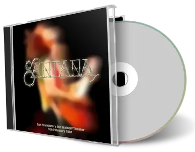 Artwork Cover of Carlos Santana 1981-02-05 CD San Francisco Soundboard