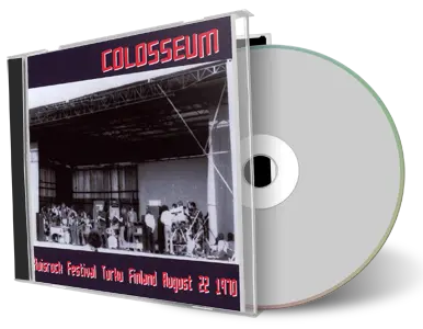 Artwork Cover of Colosseum 1970-08-22 CD Turku Soundboard