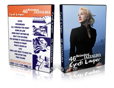 Artwork Cover of Cyndi Lauper 2011-07-25 DVD San Sebastian Proshot