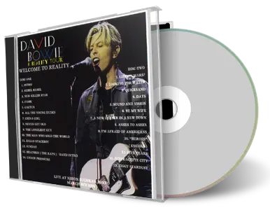 Artwork Cover of David Bowie 2004-03-08 CD Tokyo Soundboard