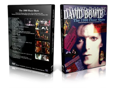 Artwork Cover of David Bowie 1973-10-20 DVD London Proshot