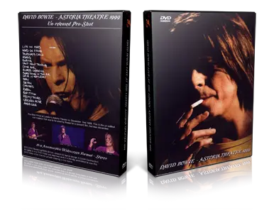 Artwork Cover of David Bowie 1999-12-02 DVD New York City Proshot
