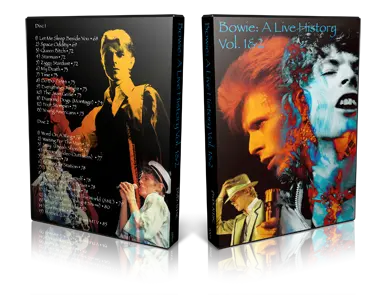 Artwork Cover of David Bowie Compilation DVD Live History Vol 01 Proshot