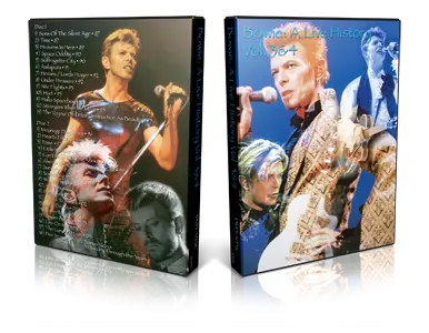 Artwork Cover of David Bowie Compilation DVD Live History Vol 03 Proshot