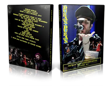 Artwork Cover of Duran Duran 2011-04-17 DVD Indio Proshot