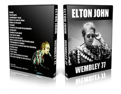 Artwork Cover of Elton John 1977-03-11 DVD London Proshot