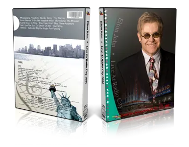 Artwork Cover of Elton John 2004-07-13 DVD London Proshot