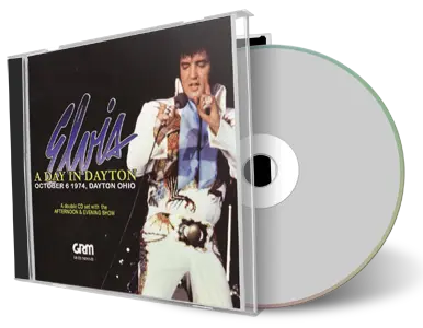 Artwork Cover of Elvis Presley 1974-10-06 CD Dayton Soundboard