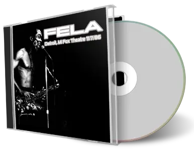 Artwork Cover of Fela Kuti 1986-11-07 CD Detroit Audience