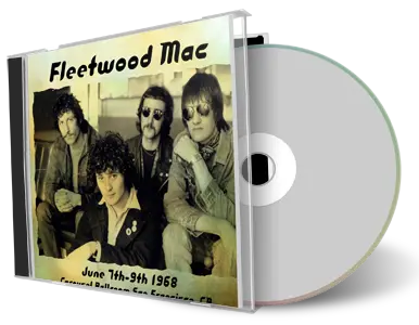 Artwork Cover of Fleetwood Mac 1968-06-09 CD San Francisco Soundboard