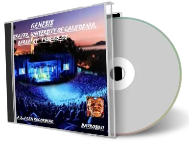 Artwork Cover of Genesis 1982-08-08 CD Berkeley Audience