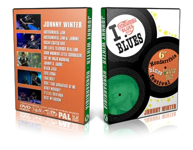 Artwork Cover of Johnny Winter 2011-07-07 DVD Hondarribia Proshot