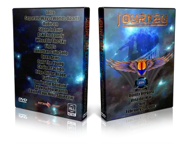 Artwork Cover of Journey 2008-02-21 DVD Vina del Mar Proshot