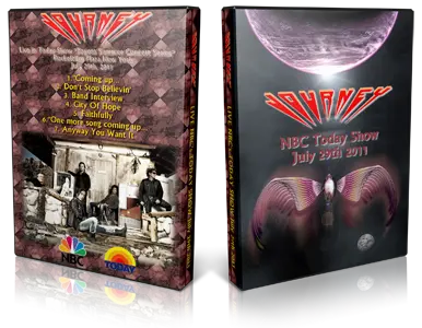 Artwork Cover of Journey 2011-07-29 DVD New York Proshot