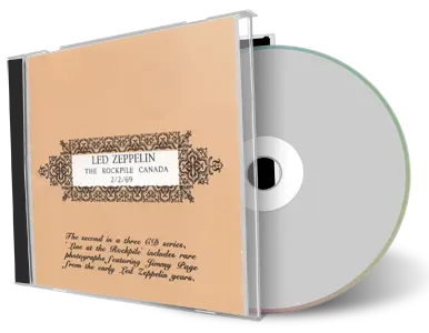 Artwork Cover of Led Zeppelin 1969-02-02 CD Toronto Audience