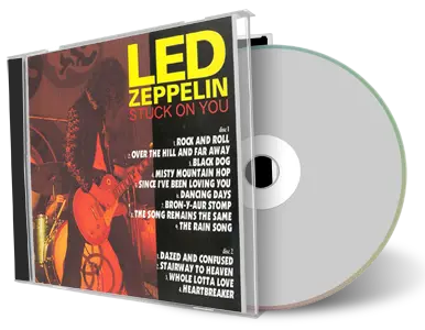 Artwork Cover of Led Zeppelin 1972-12-04 CD Glasgow Audience